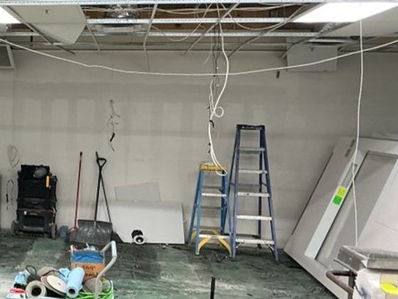 Pharmacy remodel โ construction progress