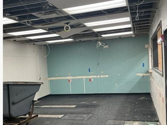Pharmacy remodel โ construction progress
