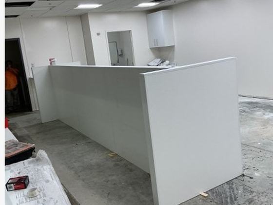 Pharmacy remodel โ construction progress