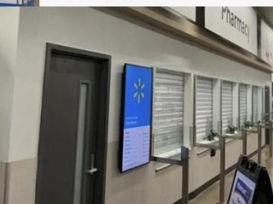 Completed pharmacy bays following renovation